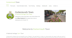 Desktop Screenshot of cockermouth.org